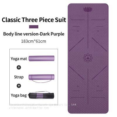 Tpe Yoga Mat Amazon Eco Friendly Exercise & Workout Agaro Yoga Mat photo-5
