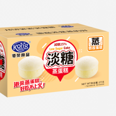 Low Sugar Sweet Taste Cake Milk Flavor Soft Cake