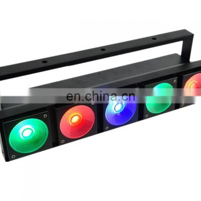 dj led effect light 5 eyes wash matrix 5x30w RGB 3in1 led cob blinder light