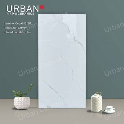 Foshan New Design 600X1200mm Ceramic Glossy Glazed Polished Porcelain Floor Wall Tile photo-5