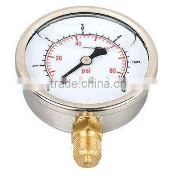 liquid filled pressure gauge