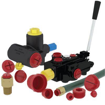 Cylinder Dustproof Plastic Thread Plug protection Cover