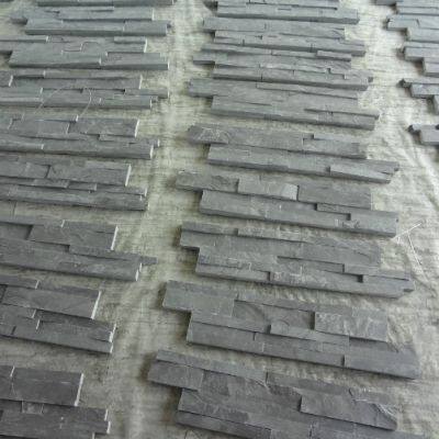 Natural black cultural slate tiles factory