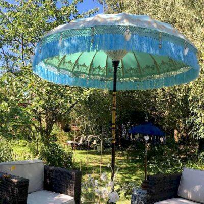 Beach Umbrella Wholesale New Outdoor Beach Umbrella Handmade Bali Beach Umbrella photo-5