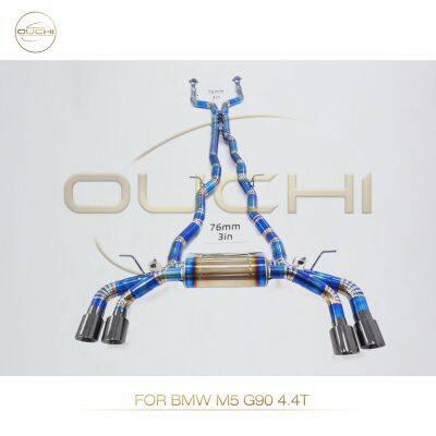 Exhaust Titanium Catback for BMW M5 E60/M5 G90/M5 G90 G99/M6 F10 F06 S63/M5 F90 Electronic Valve High-performance Automotive Exhaust Parts photo-2