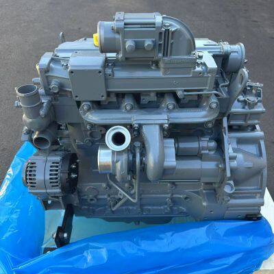 90kw 4-Zylinder Deutz BF4M2012C Dieselmotorbaugruppe wassergekühlt, elektrischer Start photo-2