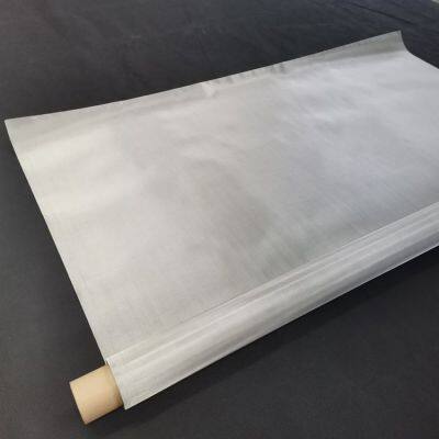 Filet de fils d'acier inoxydable à trous carrés en matériau 316 avec service de coupe