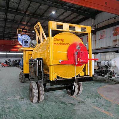 Asphalt Pavement Paving Frying Machine, Asphalt Mixture Recycling Equipment, Fully Automatic Asphalt Mixer photo-2