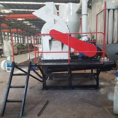 Máquina para fazer serragem de madeira de grande capacidade, equipamento para fazer pó de serragem de paletes de madeira