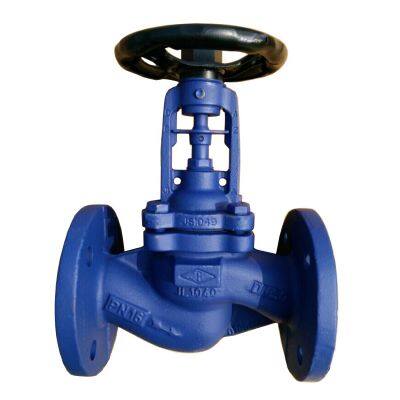 Pn40 PN16 GS-C25 Wcb Flanged DIN Standard Stainless Steel Carbon Steel Bellow Seal Globe Valve photo-3