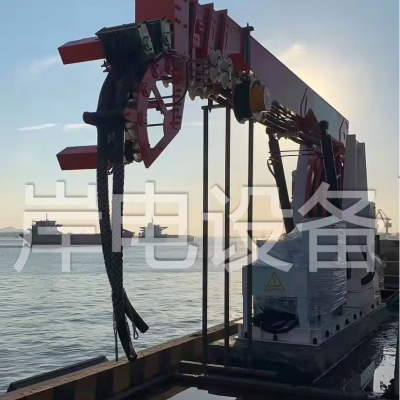 Steel Motor Cable Reel With Stable Performance for Barge Offshore Charging photo-2