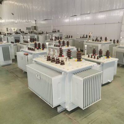 Transformador sumergido en aceite trifásico con cambiador de toma DETC con rango de ±10%