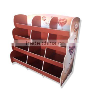 Cardboard Promotional Display Shelf Cardboard Pallet Display For Chocolate photo-4
