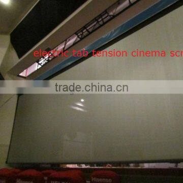 electric tab tension cinema screen