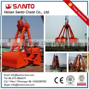 Strong Meterial Electric Rustless Steel Type Grab Bucket