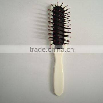 Black Painting Coating Wooden Hair Brush High Quality photo-4