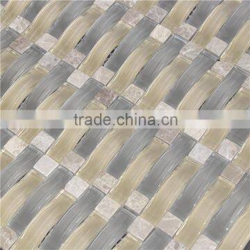 Thickness 8mm Glass Mosaic Tile photo-5