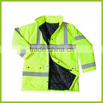 green safety reflective jacket