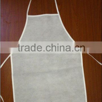 Reusable solid color apron