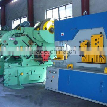 model 25 type hydraulic iron worker, hole punching machine