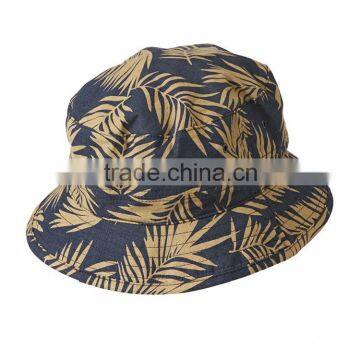 Custom Fashion Tie Dyed Marijuana Bucket Hat photo-2