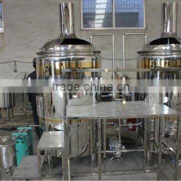 Automatic beer brewing machine, brewery plant Produce Black Beer, Yellow Beer,Weiss brewery equipment, brewhouse equipment
