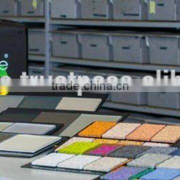 Color quartz sand