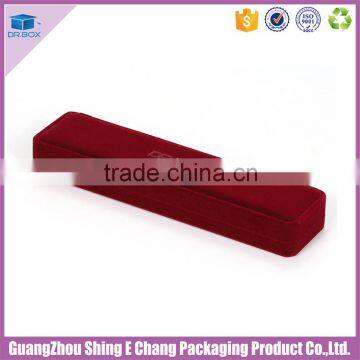 China Suppliers Silk Rectangular Custom Necklace Jewelry Box Wholesale photo-5