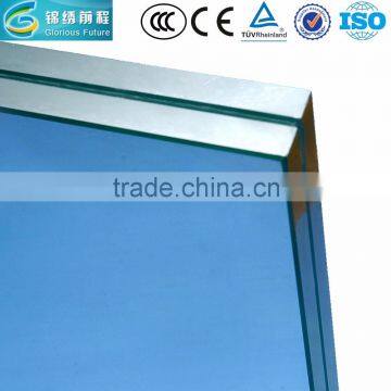 Glorious Future high quality safty coloured laminated glass with CE and SGP film