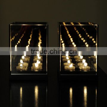 2016 top sale infinity tealight box candle holders made in China