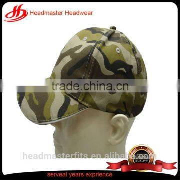 Fashion 6 Panel LED Light Camo Baseball Caps photo-4