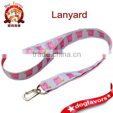 Owl Print Lanyard (For Keys, ID badges, Flash drives, etc.)