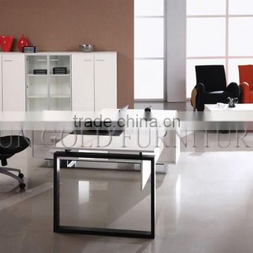 Modern Contemporary Office Desk White Mini Computer Table(SZ-OD495)