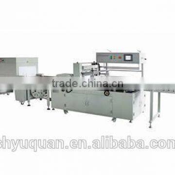 Automatic edge sealing and cutting heat shrink packaging machine (full closed) for door ,floor or window