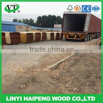 Linyi factory high quality A/B/C/D grade 4'X8' 4'X7' 4'x6' 3'X7' 3X'6' ft 0.3mm plb wood face veneer for door skin