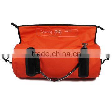 waterproof traveling sports bag for logo