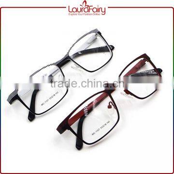 Laura Fairy Teenager Fashion Two Tone Colors Optical Frames With Metal Decorations photo-6