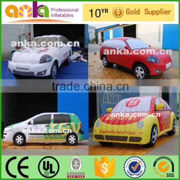 Professional design inflatable real car models with good quality