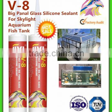 V-8 Acetic Fast Curing Multi Use Silicone Sealant