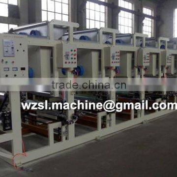 Rotogravure printing machine for pe opp and other material