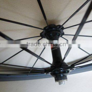 Ruote Carbonio Carbon Bike Wheels 88mm Road Clincher photo-3