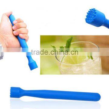 high quality OEM printing plastic cocktail mojito muddler