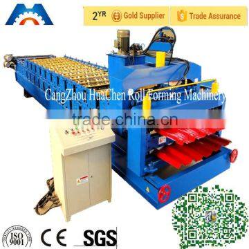 Galvanized Steel Roofng Plate Rolling Making Machine