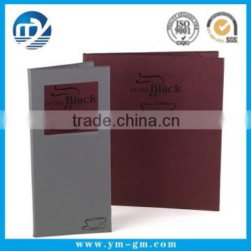 China supply menu book for restaurant wholesale