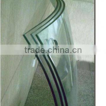 Float Glass Type and Decorative Glass,Heat Reflective Glass,Bulletproof Glass Function curved glass