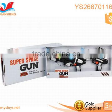 Flash sound gun high quality toy plastic toy gun safe with light