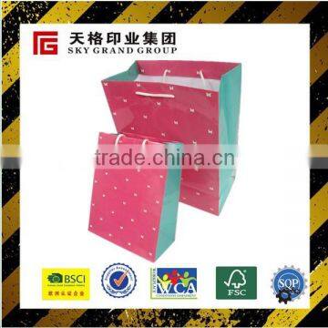 2015 Customized Unique Different Types of Paper Bags For Packaging