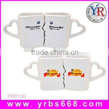 18 years factory wholesale color change valentines day mugs with printing logo