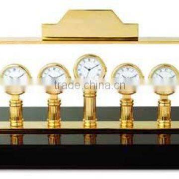 Clock, Antique Desktop Clock, Metal Desktop Clock