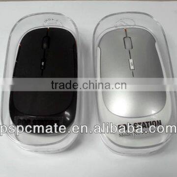 wireless mouse with transparent box